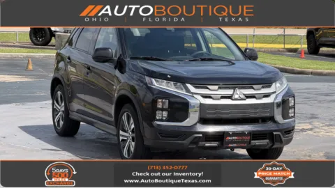 Black 2021 Mitsubishi Outlander Sport ES for sale in Alvin, TX