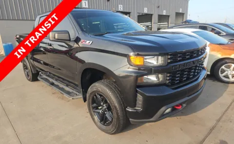 Black 2021 Chevrolet Silverado 1500 Custom Trail Boss for sale in Alvin, TX