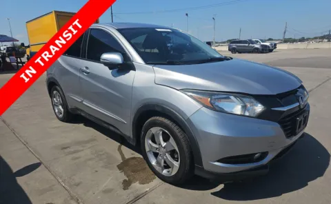 Gray 2017 Honda HR-V EX for sale in Alvin, TX