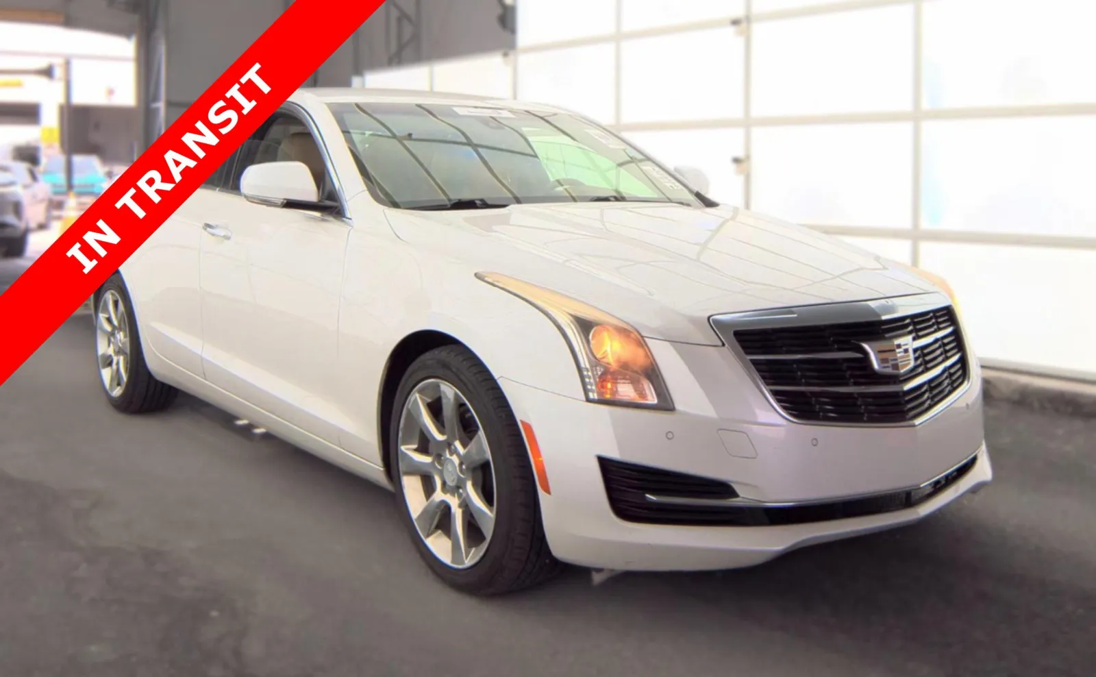 White 2016 Cadillac ATS Sedan Luxury Collection AWD for sale in Alvin, TX