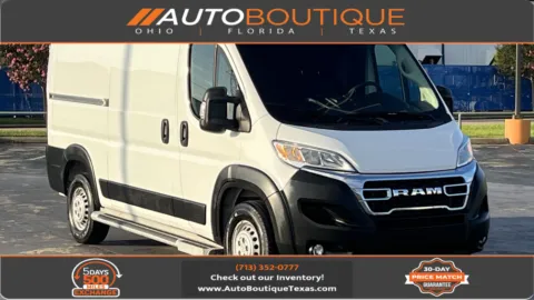 White 2025 Ram ProMaster Cargo Van Tradesman for sale in Alvin, TX