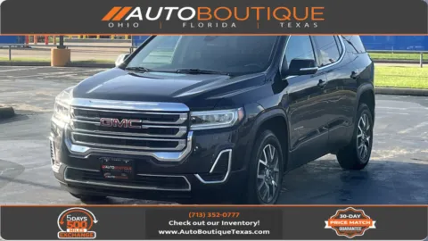 Blue 2021 GMC Acadia SLE for sale in Alvin, TX