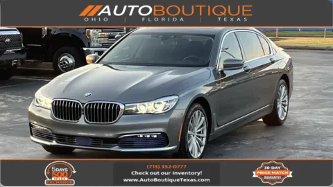 Gray 2017 BMW 7 Series 740i for sale in Alvin, TX