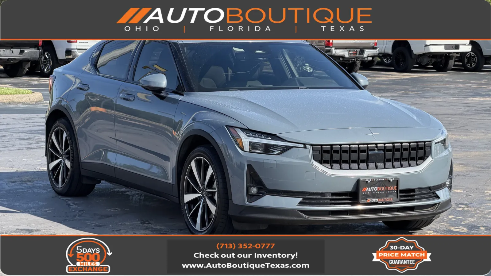 Gray 2021 Polestar 2 Launch Edition for sale in Alvin, TX