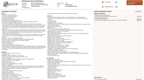 Photos of 2020 Buick Encore GX Select for sale in Alvin, TX at Auto Boutique Texas