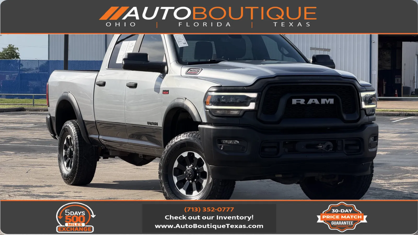 Silver 2022 Ram 2500 Power Wagon for sale in Alvin, TX