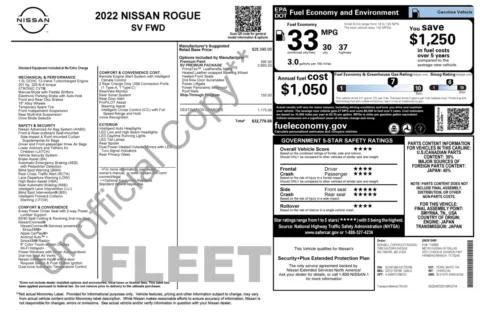 Photos of 2022 Nissan Rogue SV for sale in Alvin, TX at Auto Boutique Texas