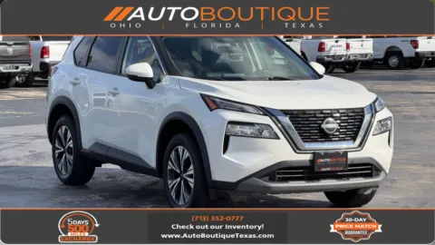 White 2022 Nissan Rogue SV for sale in Alvin, TX