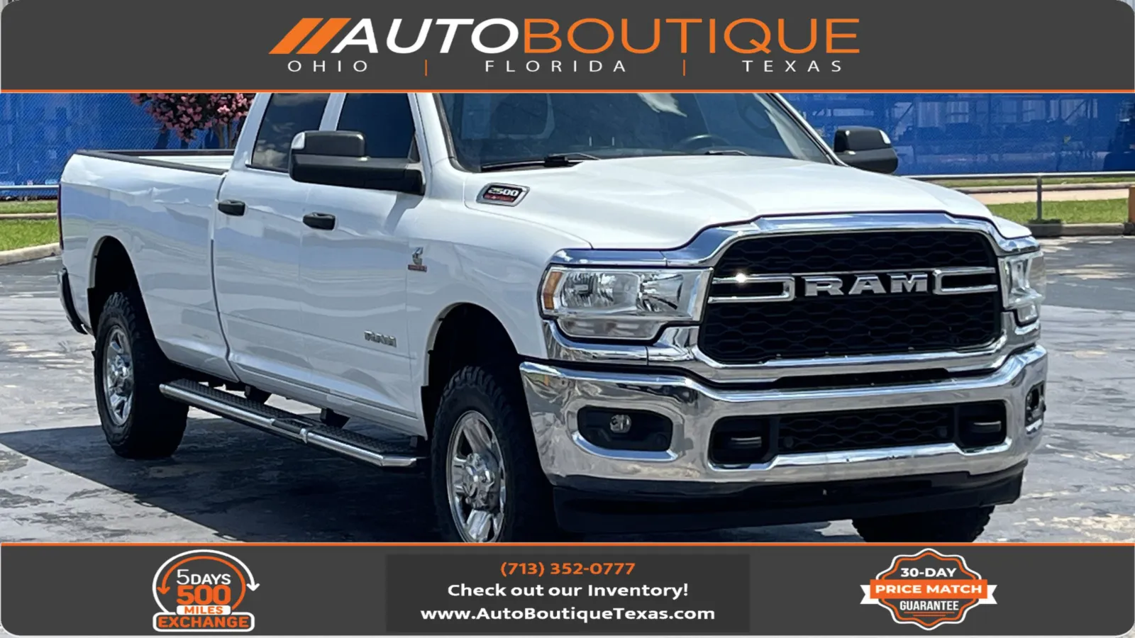 White 2022 Ram 2500 Tradesman for sale in Alvin, TX