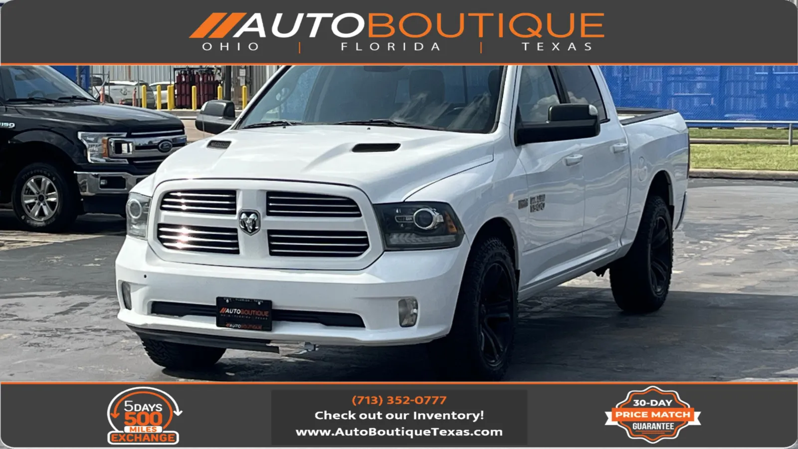 White 2016 Ram 1500 Sport for sale in Alvin, TX