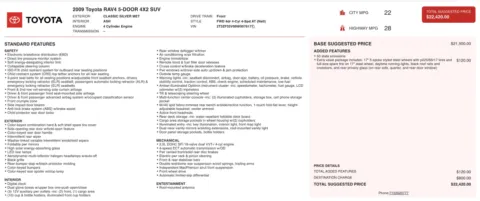 Photos of 2009 Toyota RAV4 for sale in Alvin, TX at Auto Boutique Texas