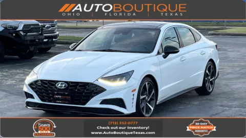 White 2023 Hyundai Sonata SEL Plus for sale in Alvin, TX