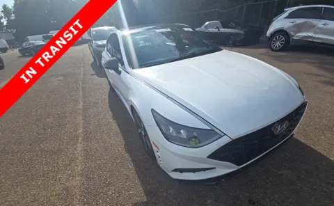 White 2023 Hyundai Sonata SEL Plus for sale in Alvin, TX