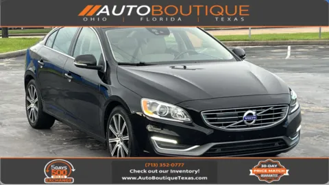 Black 2017 Volvo S60 Inscription Platinum for sale in Alvin, TX