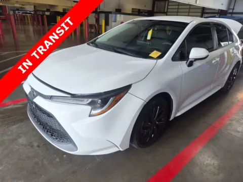 White 2021 Toyota Corolla LE for sale in Alvin, TX
