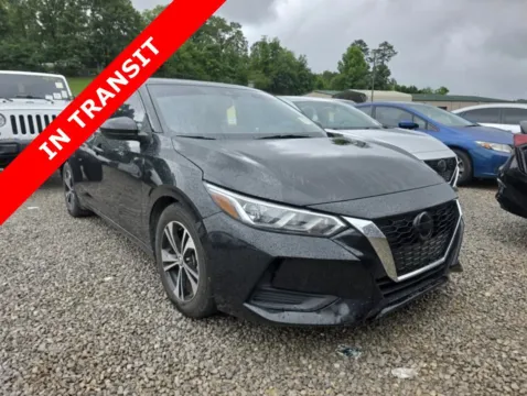 Black 2021 Nissan Sentra SV for sale in Alvin, TX