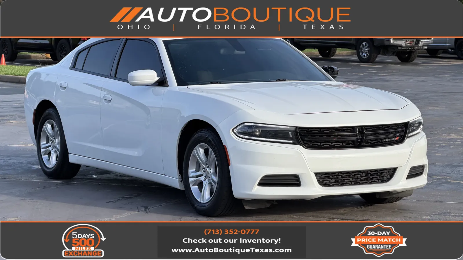 White 2022 Dodge Charger SXT for sale in Alvin, TX