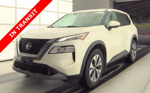 White 2022 Nissan Rogue SV for sale in Alvin, TX