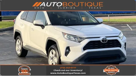 White 2020 Toyota RAV4 XLE for sale in Alvin, TX