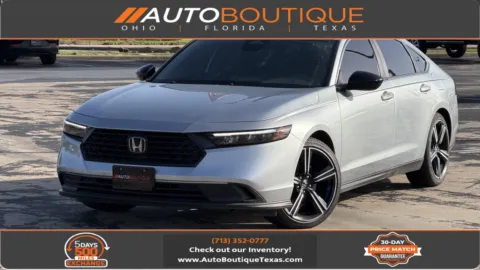 Silver 2024 Honda Accord Hybrid Sport for sale in Alvin, TX