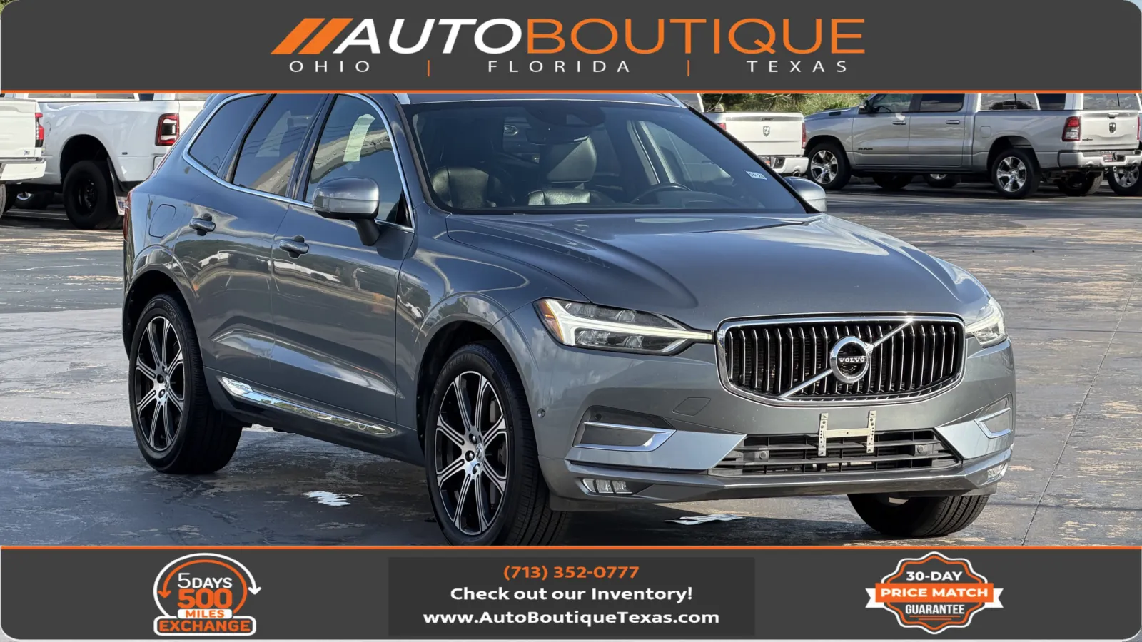 Gray 2018 Volvo XC60 Inscription for sale in Alvin, TX