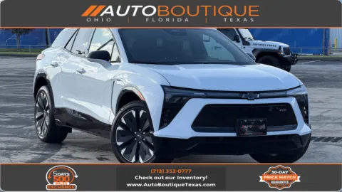 White 2024 Chevrolet Blazer EV eAWD RS for sale in Alvin, TX