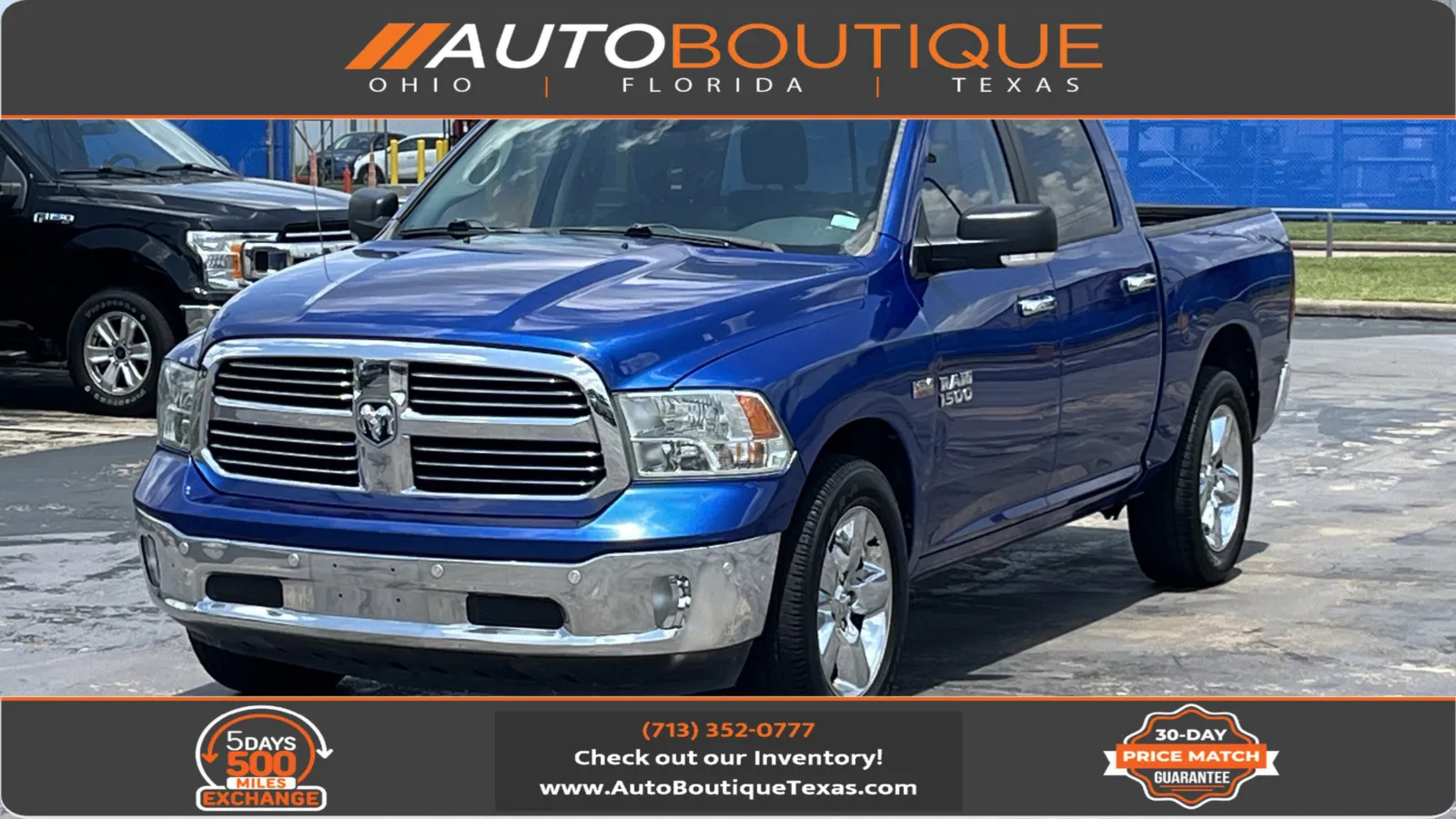 Blue 2015 Ram 1500 Lone Star for sale in Alvin, TX