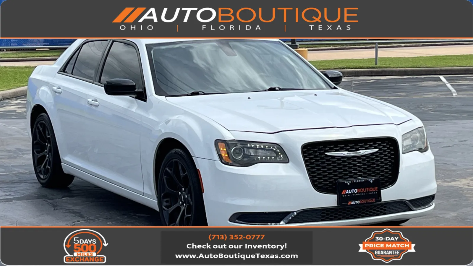 White 2019 Chrysler 300 Touring for sale in Alvin, TX