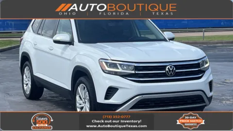White 2023 Volkswagen Atlas 2.0T SE w/Technology for sale in Alvin, TX
