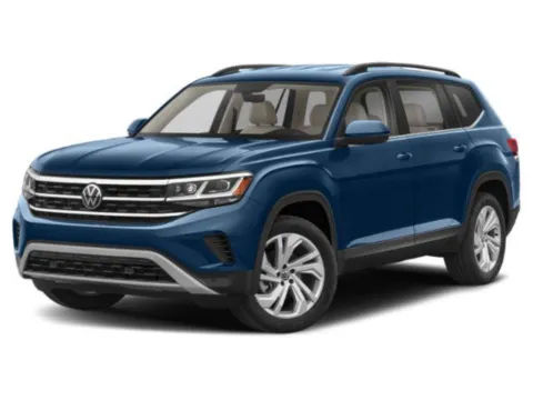 White 2023 Volkswagen Atlas 2.0T SE w Technology for sale in Alvin, TX