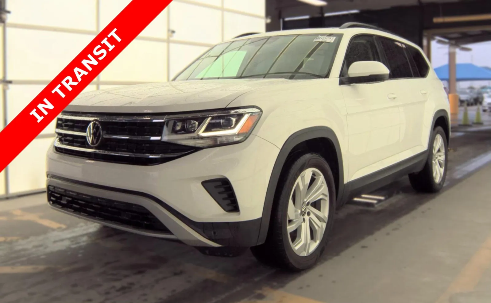 White 2023 Volkswagen Atlas 2.0T SE w Technology for sale in Alvin, TX