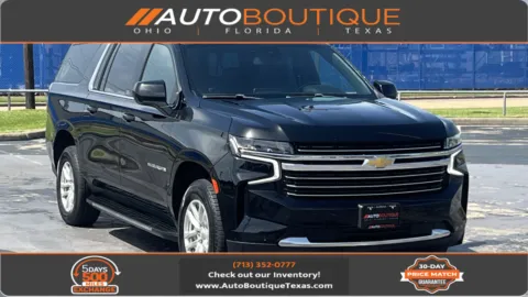 Black 2023 Chevrolet Suburban LT for sale in Alvin, TX