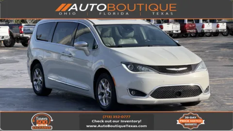 White 2019 Chrysler Pacifica Limited for sale in Alvin, TX