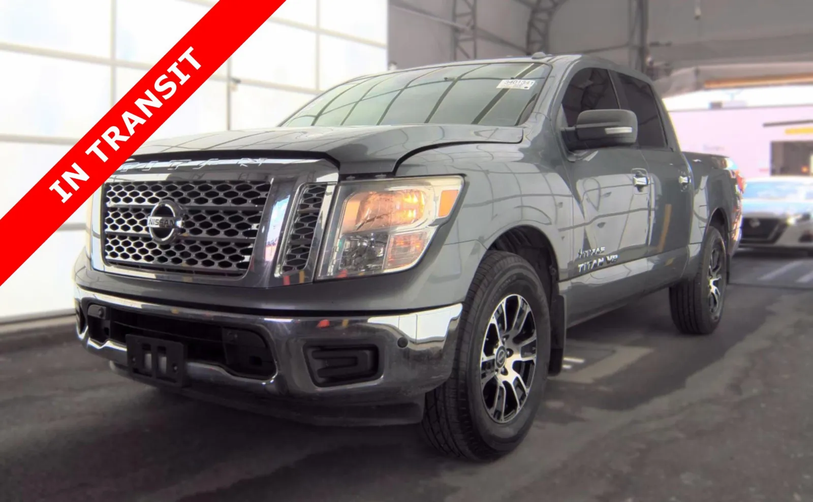 Gray 2018 Nissan Titan SV for sale in Alvin, TX