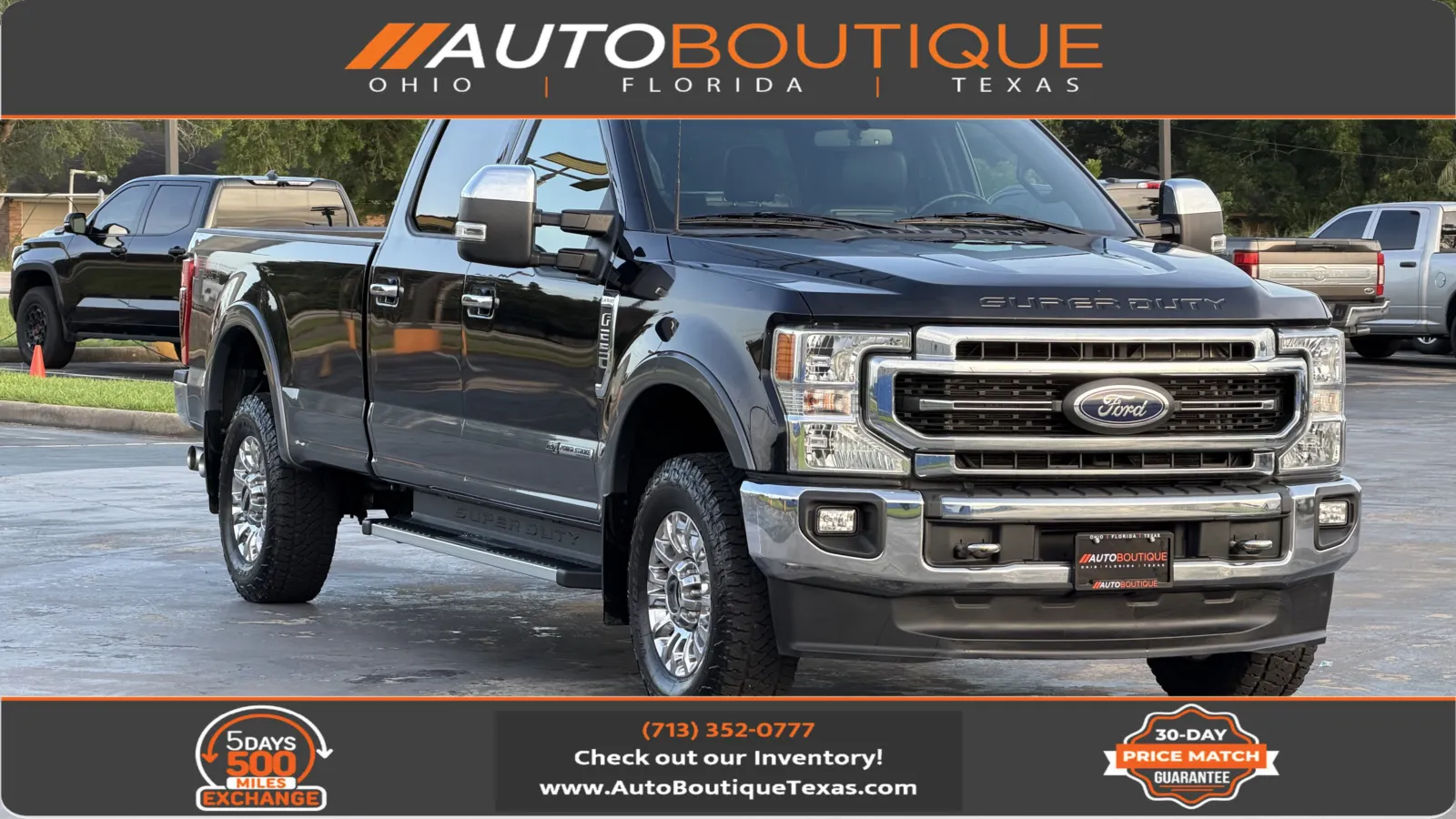 Black 2022 Ford Super Duty F-250 SRW LARIAT for sale in Alvin, TX