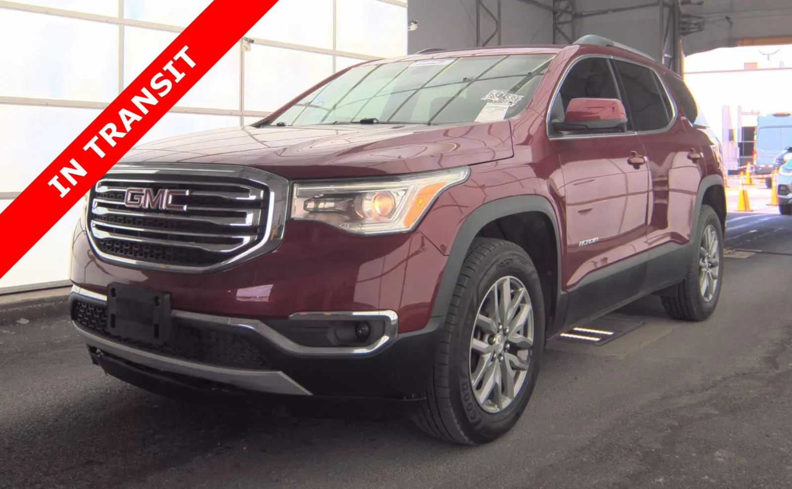 Red 2019 GMC Acadia SLT for sale in Alvin, TX