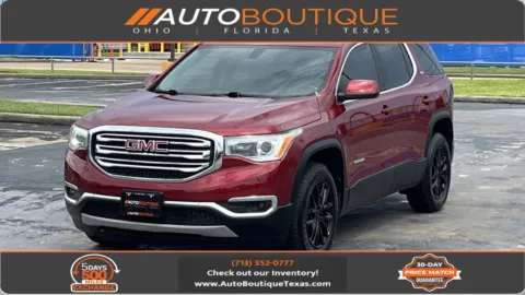 Red 2019 GMC Acadia SLT for sale in Alvin, TX