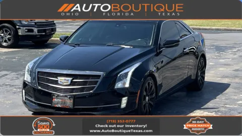 Black 2018 Cadillac ATS Coupe Luxury RWD for sale in Alvin, TX
