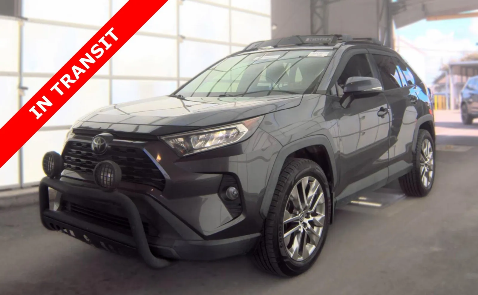 Gray 2021 Toyota RAV4 XLE Premium for sale in Alvin, TX