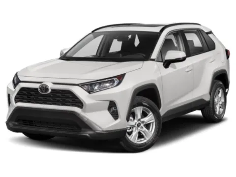 Gray 2021 Toyota RAV4 XLE Premium for sale in Alvin, TX