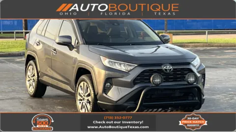 Gray 2021 Toyota RAV4 XLE Premium for sale in Alvin, TX