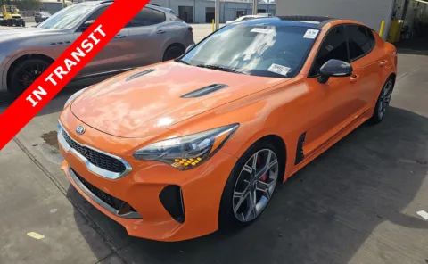 Orange 2019 Kia Stinger GTS for sale in Alvin, TX