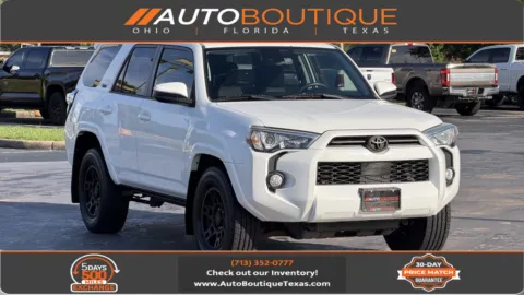 White 2020 Toyota 4Runner SR5 for sale in Alvin, TX