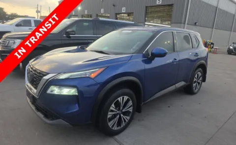 Blue 2023 Nissan Rogue SV for sale in Alvin, TX