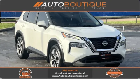White 2023 Nissan Rogue SV for sale in Alvin, TX
