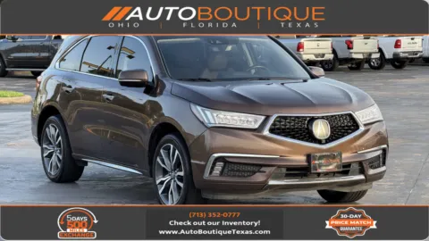 Brown 2019 Acura MDX w/Advance Pkg for sale in Alvin, TX