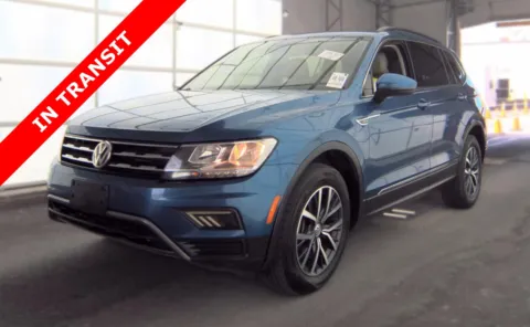 Blue 2019 Volkswagen Tiguan SEL for sale in Alvin, TX