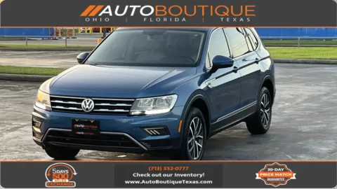 Blue 2019 Volkswagen Tiguan SEL for sale in Alvin, TX