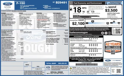 Gray 2019 Ford F-150 XLT for sale in Alvin, TX