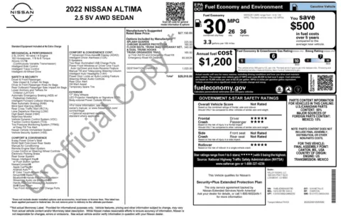 More photos of 2022 Nissan Altima 2.5 SV at Auto Boutique Texas, TX